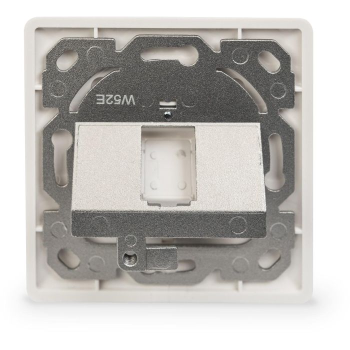 DIGITUS Leerdose Keystone Module.1xRahmen 80x80mm+Zentralp. 1