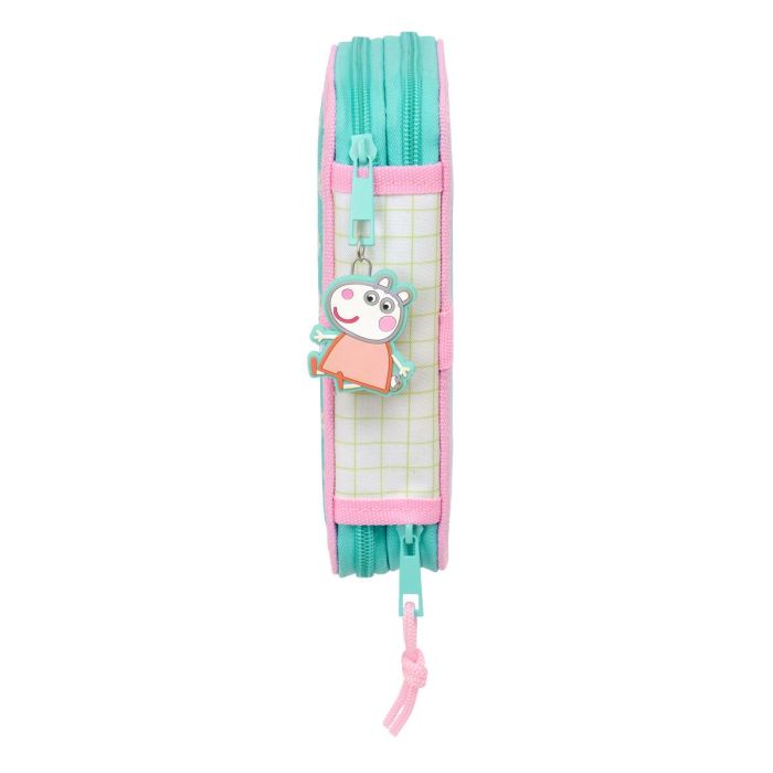 Estuche Escolar con Accesorios Peppa Pig Pretty flowers Amarillo Menta 12.5 x 19.5 x 4 cm 29 Piezas 3 Estuche Escolar con Accesorios Peppa Pig Pretty flowers Amarillo Menta 12.5 x 19.5 x 4 cm 29 Piezas 3