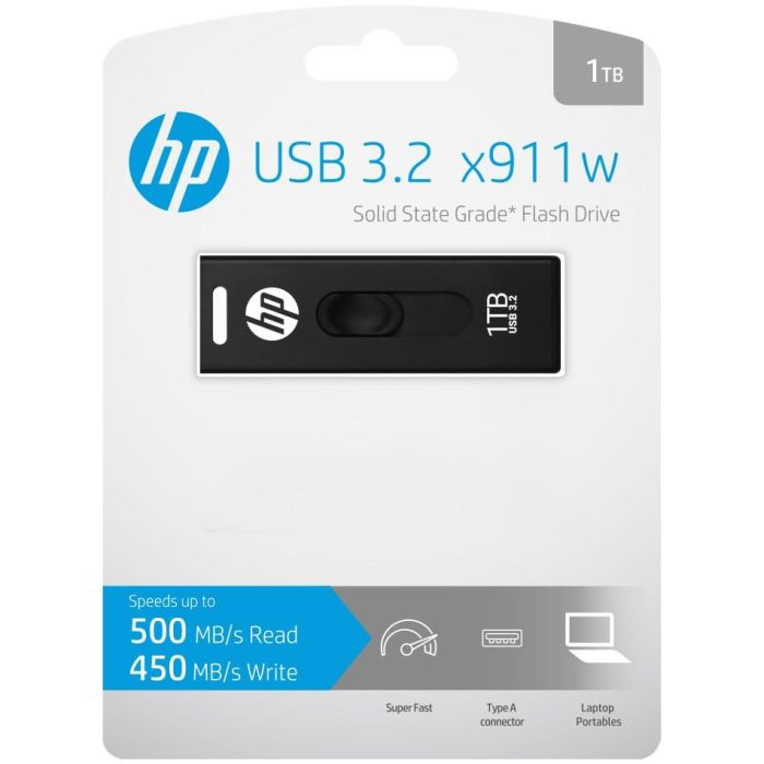 HP - X911W MEM USB 3.2 1 TB SOLID STATE FLASH DRIVE 3