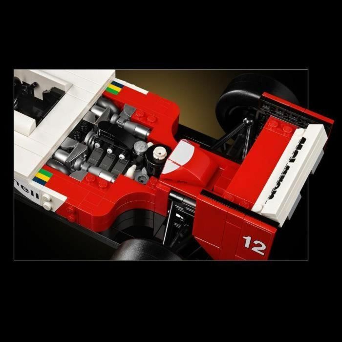 LEGO Icons 10330 McLaren MP4/4 y Ayrton Senna, Set de Maquetas de Coches para Adultos 3