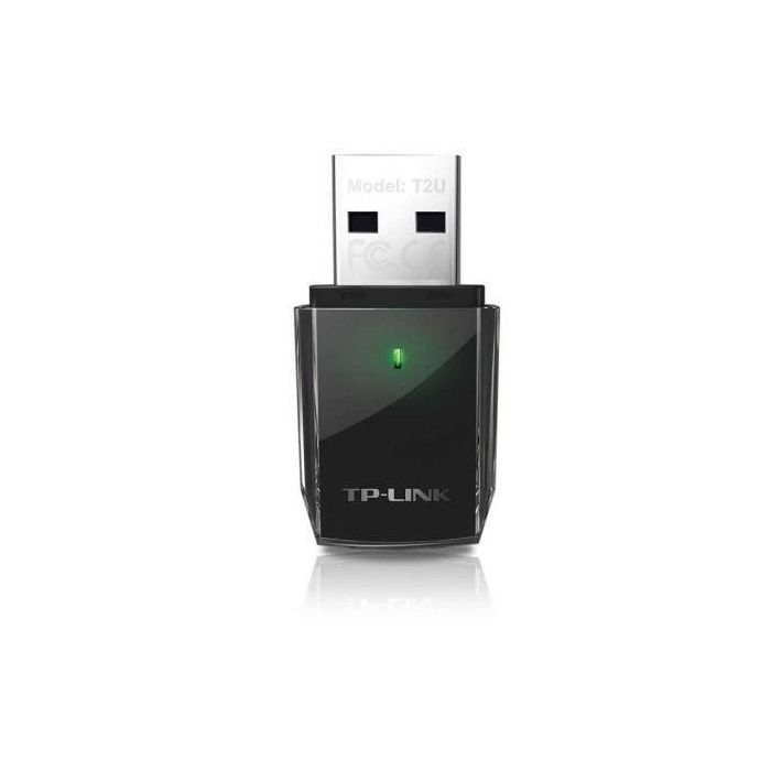 TP-Link Archer T2U V3.0 Adaptador USB WiFi Doble Banda AC600 (433Mbps 5GHz + 200Mbps 2.4GHz) 802.11ac - USB 2.0 para Streaming y Gaming