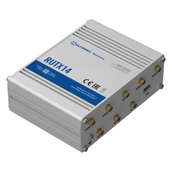 Teltonika Networks RUTX14 4G LTE CAT12 INDUSTRIAL CELLULAR ROUTER 3 Teltonika Networks RUTX14 4G LTE CAT12 INDUSTRIAL CELLULAR ROUTER 3
