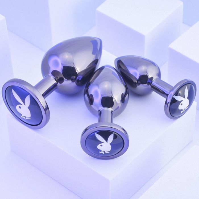 Plug Anal Playboy Playboy Plateado 16 Plug Anal Playboy Playboy Plateado 16