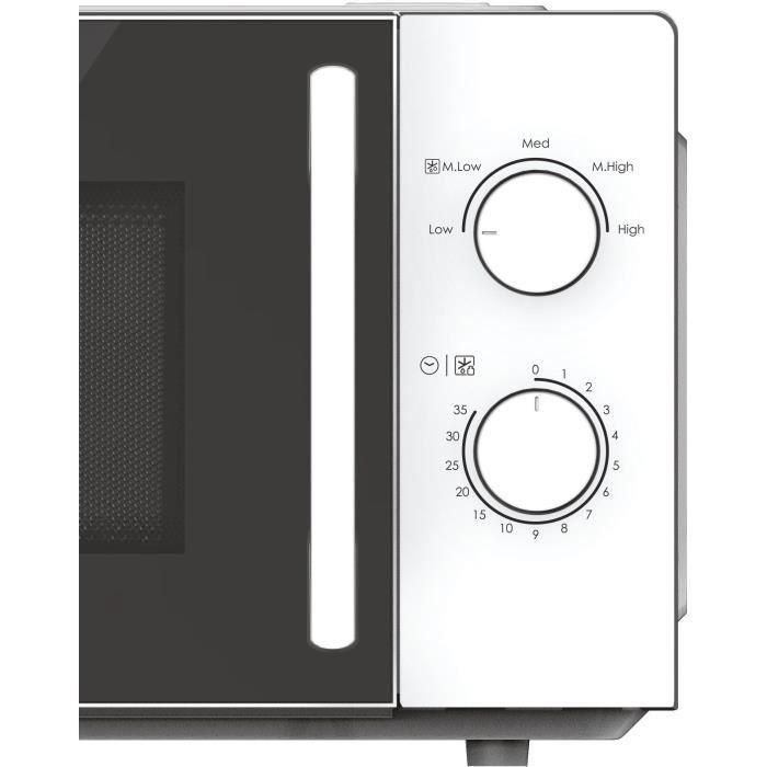 CMW20SMWLI Microondas Mono CANDY Idea - 20L - MO: 700W - UI mecánica - 5 niveles de potencia - Blanco 4 CMW20SMWLI Microondas Mono CANDY Idea - 20L - MO: 700W - UI mecánica - 5 niveles de potencia - Blanco 4