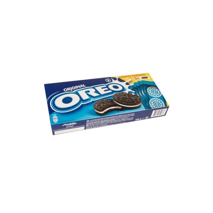 Galleta Oreo Original Caja De 5 Paquetes De 4 Unidades 220 gr