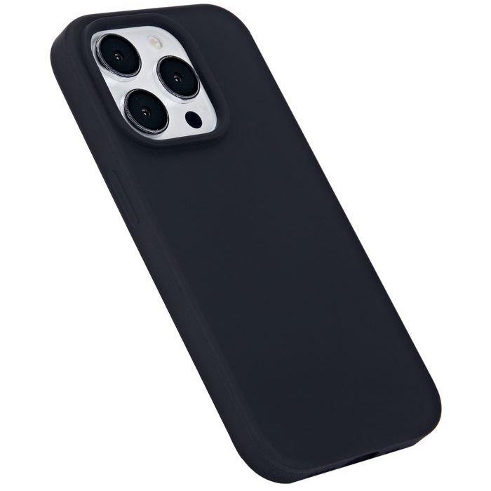 eSTUFF iPhone 15 Pro INFINITE RIGA Silicone Cover - Black - 93% recycled material 1 eSTUFF iPhone 15 Pro INFINITE RIGA Silicone Cover - Black - 93% recycled material 1