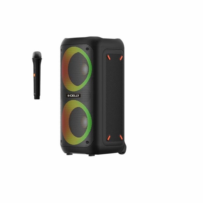 Altavoz Bluetooth Portátil Celly PARTYSPEAKERWLM Negro 4 W 4 Altavoz Bluetooth Portátil Celly PARTYSPEAKERWLM Negro 4 W 4
