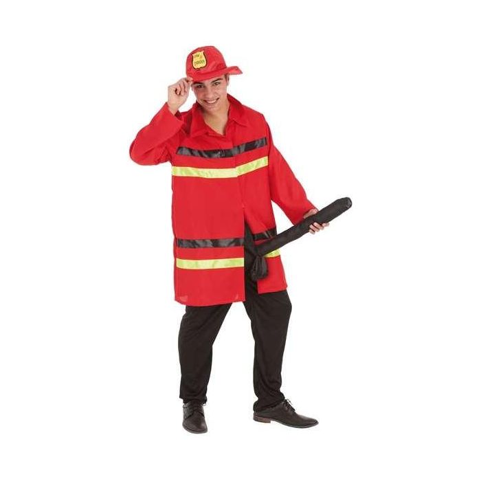 Disfraz adulto bombero manguera talla m/l 1