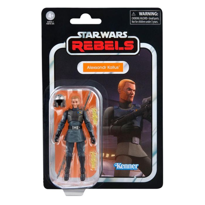 HASBRO Figura Alexsandr Kallus Star Wars Rebels 9,5cm Articulada con Accesorios