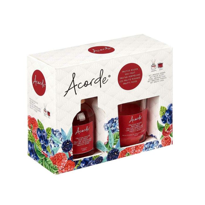 Set de Ambientadores Acorde A-924A Frutos rojos 100 ml (6 Unidades) 2