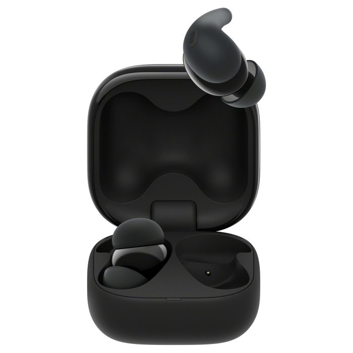 SONY LinkBuds Fit WFLS910NB - Auriculares True Wireless Intraaurales Negro con Cancelación de Ruido Híbrida, IPX4, Bluetooth 5.3, Google Assistant/Apple Siri y Carga Rápida 2
