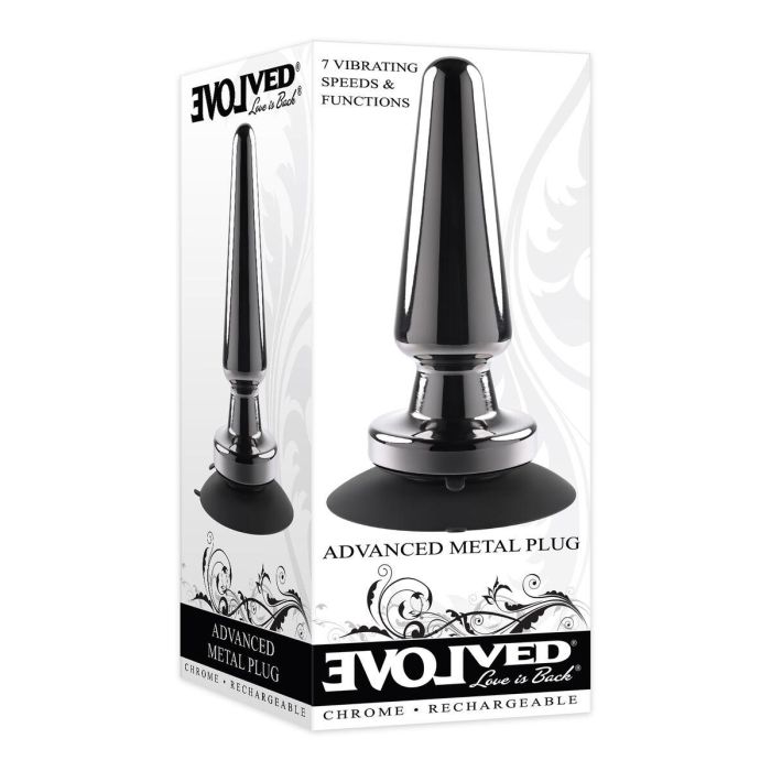 Plug Anal Evolved Negro (8,9 cm) (10,1 cm) 3