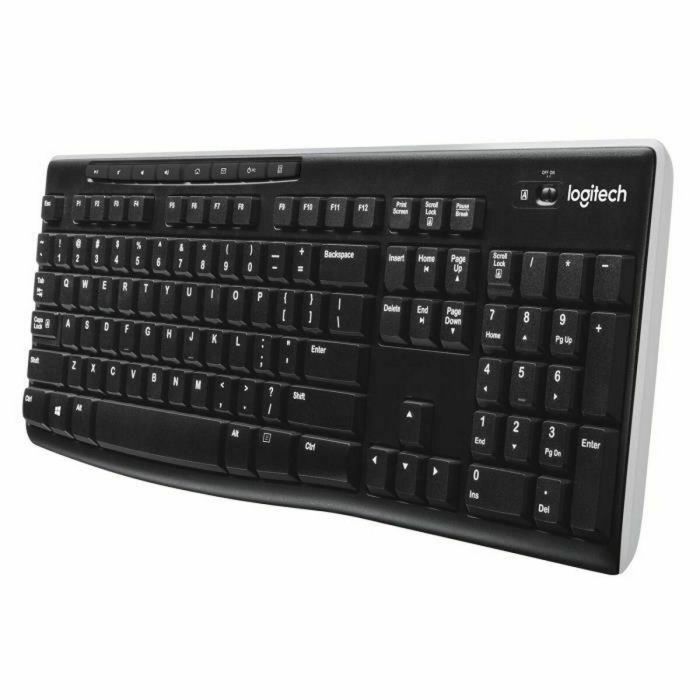 Logitech Teclado K270 Wireless Francés Inalámbrico 2.4 GHz hasta 10m, Resistente a Salpicaduras, Compatible con Windows 7/Vista/XP 13