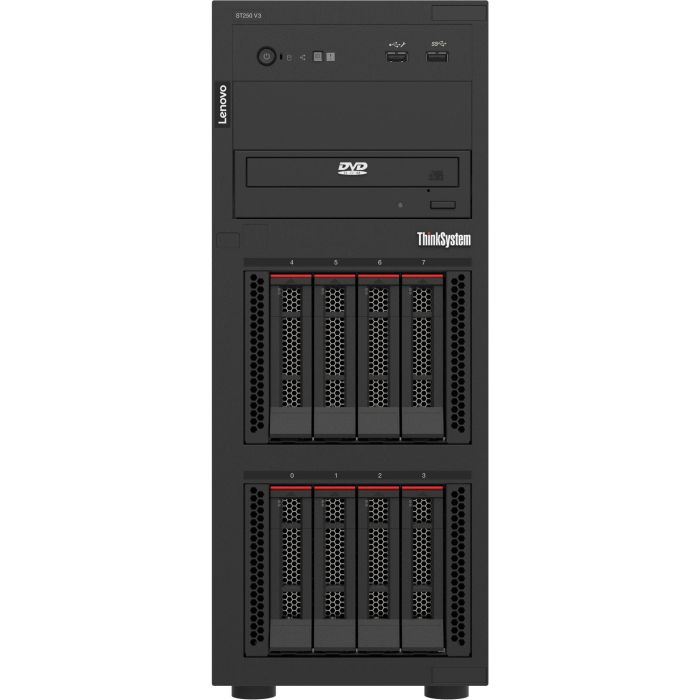 Server Lenovo ISG Thinksystem ST250 V3 1xIntel Xeon 6353P 8C 2.7GHz 65W 1x16GB 1Rx8 SW RD 2x800W 0 Server Lenovo ISG Thinksystem ST250 V3 1xIntel Xeon 6353P 8C 2.7GHz 65W 1x16GB 1Rx8 SW RD 2x800W 0
