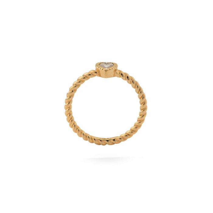 Anillo Mujer 24KAE 12417Y/52 12 Dorado 4