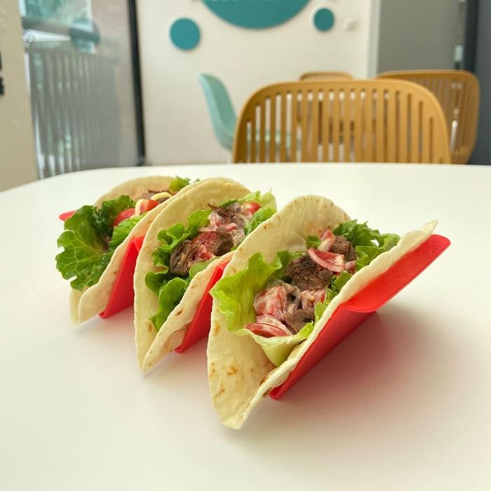 Soporte para 3 tacos plástico BAR - My Bar (48 Unidades) 4 Soporte para 3 tacos plástico BAR - My Bar (48 Unidades) 4