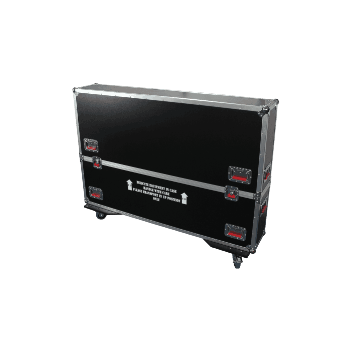 GATOR GRR-LCD43 Estuche para Pantalla de 37" a 43" con Ruedas