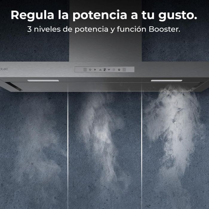 Cecotec Campana Convencional Bolero Flux TT 908000 Slim 90 cm Blanco A++ 3 velocidades 17 Cecotec Campana Convencional Bolero Flux TT 908000 Slim 90 cm Blanco A++ 3 velocidades 17