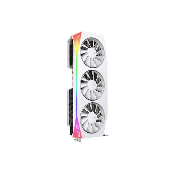 XFX RX 9070 XT 16GB Mercury Magnetic Air OC GDDR6 RGB Blanca con 3 Ventiladores 1