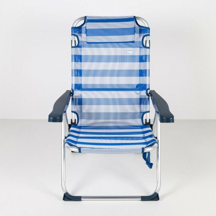 Silla Plegable Aktive A rayas 48 x 90 x 60 cm (2 Unidades) 4 Silla Plegable Aktive A rayas 48 x 90 x 60 cm (2 Unidades) 4
