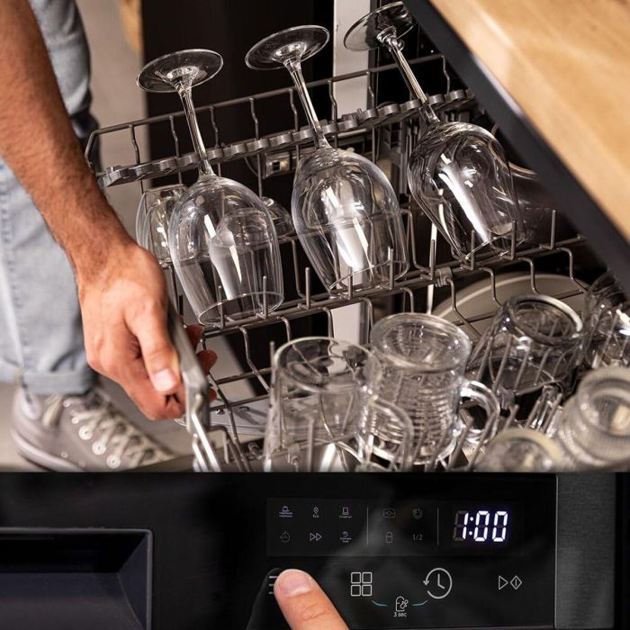 Cecotec Lavavajillas Bolero Aguazero 6200 Dark 14 cubiertos 6 programas D gris oscuro 5 Cecotec Lavavajillas Bolero Aguazero 6200 Dark 14 cubiertos 6 programas D gris oscuro 5