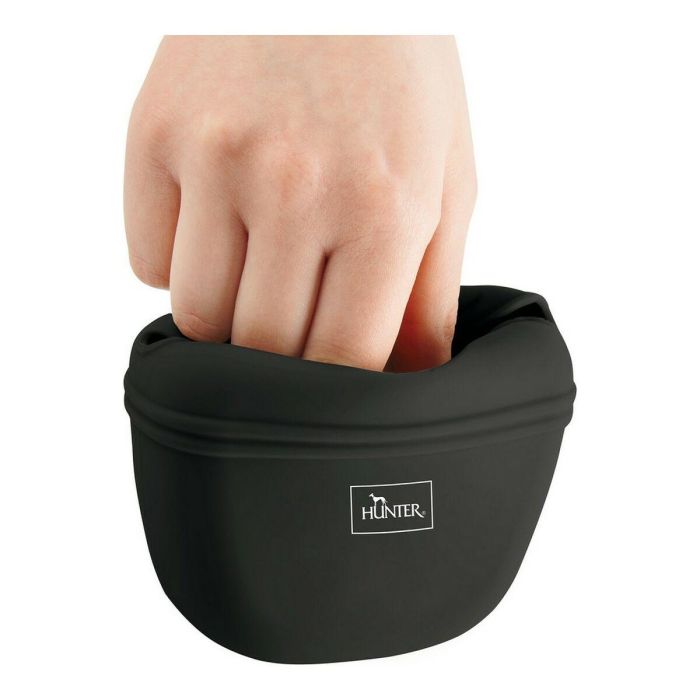 Hunter Bolsillo Cinturón Silicona Lugo Antracita para Golosinas de Perro con Cierre Magnético Fácil Acceso Hunter Bolsillo Cinturón Silicona Lugo Antracita para Golosinas de Perro con Cierre Magnético Fácil Acceso
