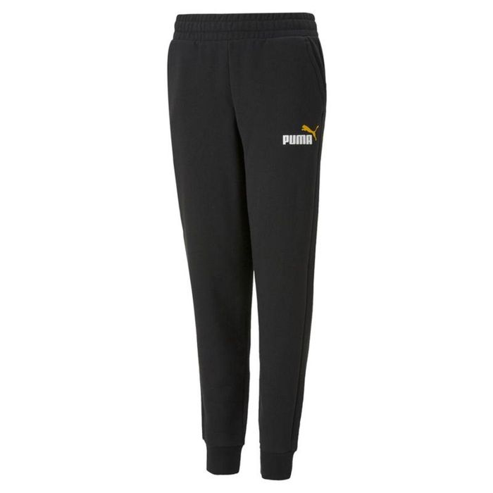 Pantalón Largo Deportivo Puma Essentials+ Negro Pantalón Largo Deportivo Puma Essentials+ Negro