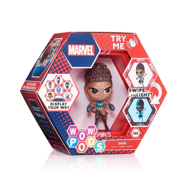 Wow stuff Figura Marvel Shuri con Sensor de Movimiento 0 Wow stuff Figura Marvel Shuri con Sensor de Movimiento 0