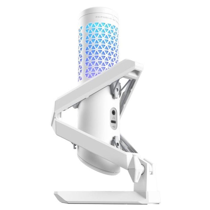 ASUS ROG Carnyx Micrófono de mesa USB Blanco -37 dB 20-20000 Hz 90YH03Z0-BAUA10 3 ASUS ROG Carnyx Micrófono de mesa USB Blanco -37 dB 20-20000 Hz 90YH03Z0-BAUA10 3