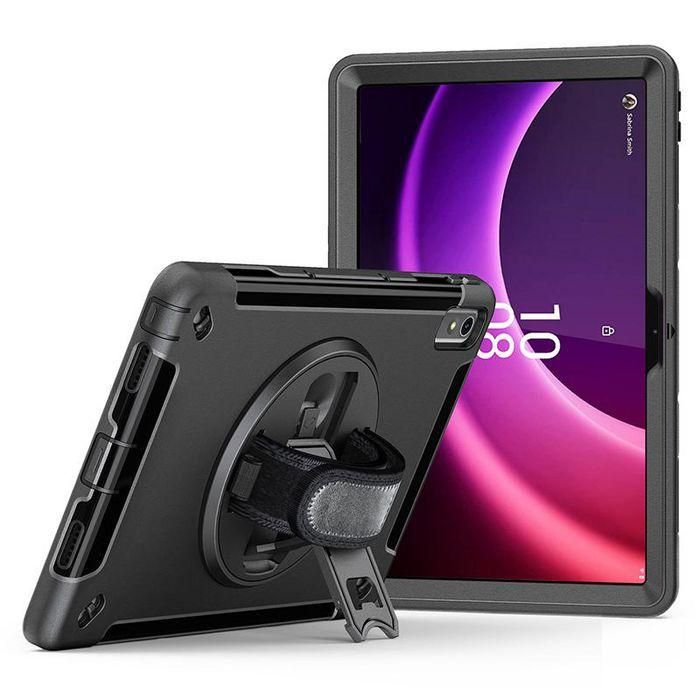 eSTUFF Funda OHIO Defender TB350 para Lenovo Tab P11 2ª Gen 2022 11.5 (TB350) - Antigolpes, soporte 360°, correa mano y hombro, Negra 8 eSTUFF Funda OHIO Defender TB350 para Lenovo Tab P11 2ª Gen 2022 11.5 (TB350) - Antigolpes, soporte 360°, correa mano y hombro, Negra 8