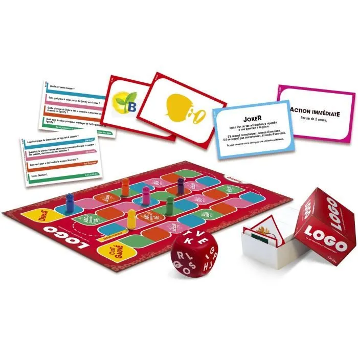 Lansay Juego de mesa Logo 1500 preguntas A partir de 12 años LAN3181860751183 3