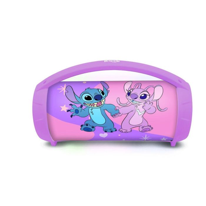 Altavoz Bluetooth Luminoso + Microfono Angel Stitch Disney 3