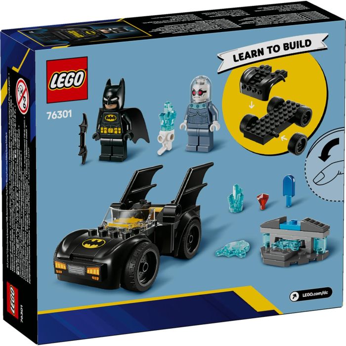 LEGO 76301 Set de Construcción DC Comics Batman y Batmóvil vs. Mr. Freeze con Minifiguras de Batman y Mr. Freeze, +4 años 13 LEGO 76301 Set de Construcción DC Comics Batman y Batmóvil vs. Mr. Freeze con Minifiguras de Batman y Mr. Freeze, +4 años 13