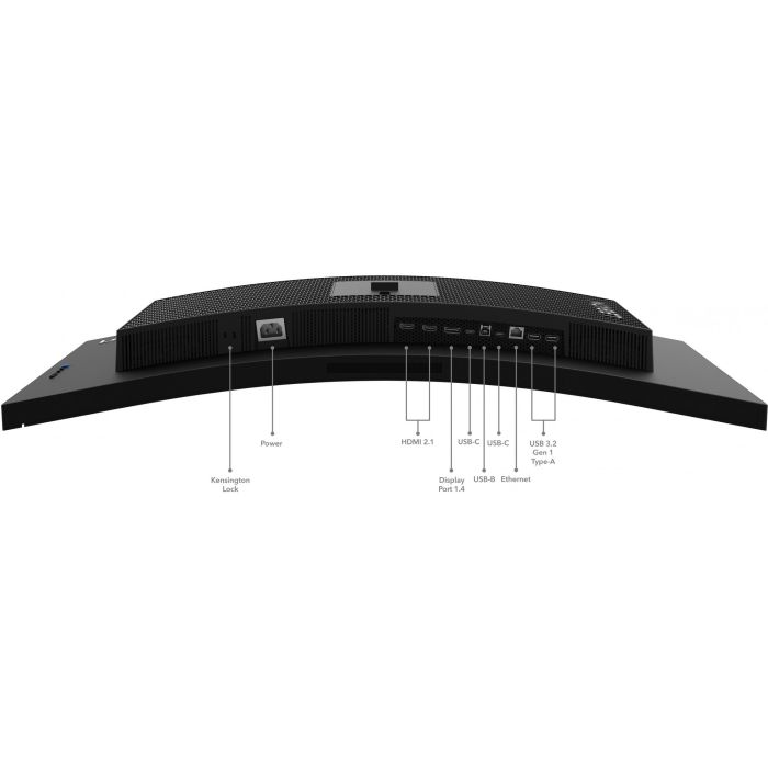Lenovo Y34wz-30 Monitor Gaming 86.36cm 34" WQHD 165Hz 1ms VA Mini LED Curvo HDMI USB-C 4
