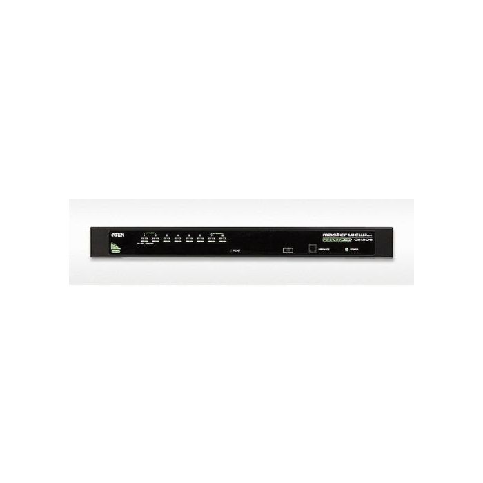 Aten CS1308 Interruptor KVM 8 Ordenadores USB/PS/2 Montaje en Rack 1U Negro 1