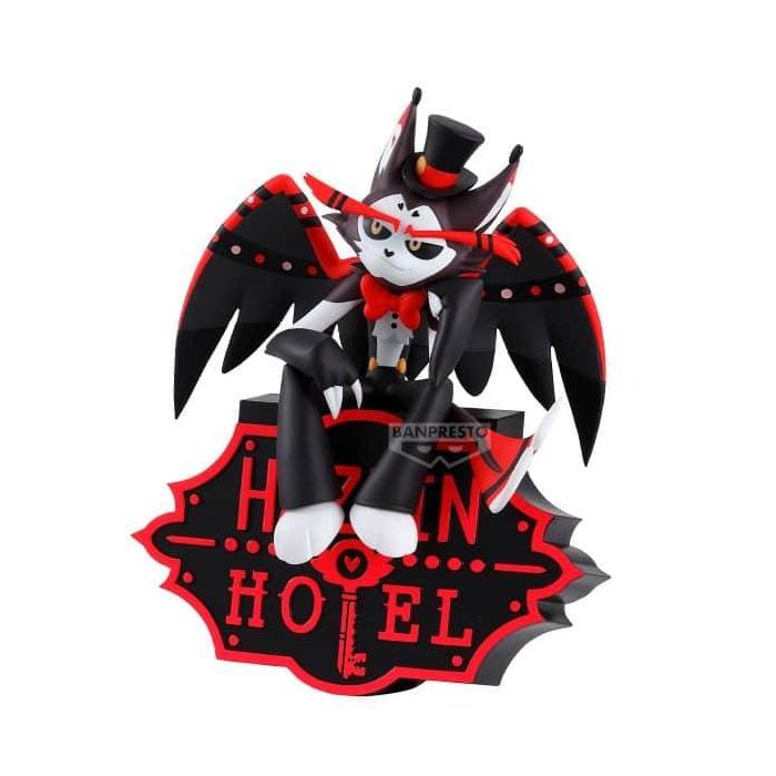 Banpresto Figura Hazbin Hotel Husk Monitor Top Ver.A 15cm PVC ABS Oficial 3