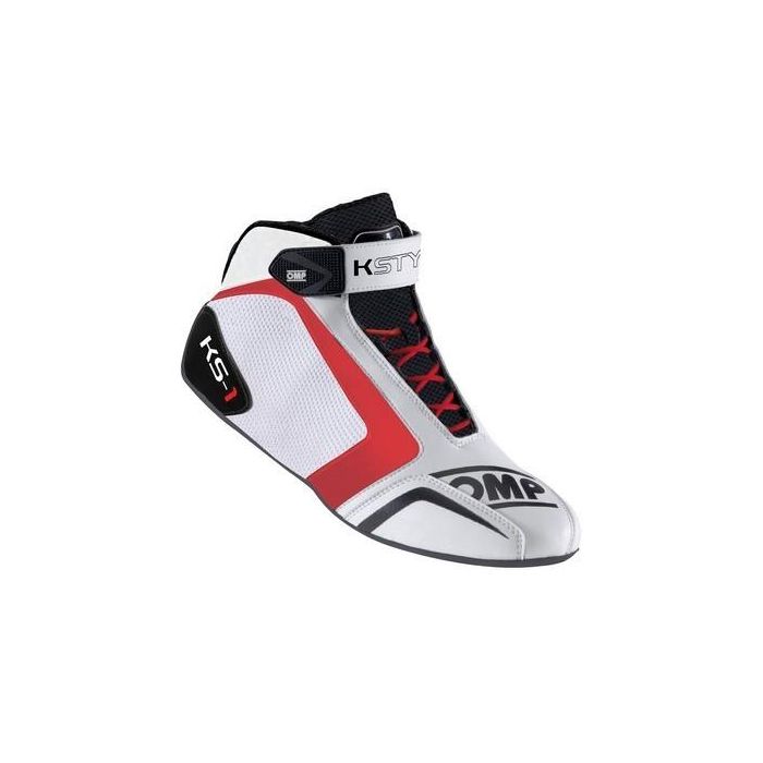 Omp KC0-0815-A01-120-42 Botines Ks-1 My2016 Blanco-Negro-Rojo Talla 42 0 Omp KC0-0815-A01-120-42 Botines Ks-1 My2016 Blanco-Negro-Rojo Talla 42 0