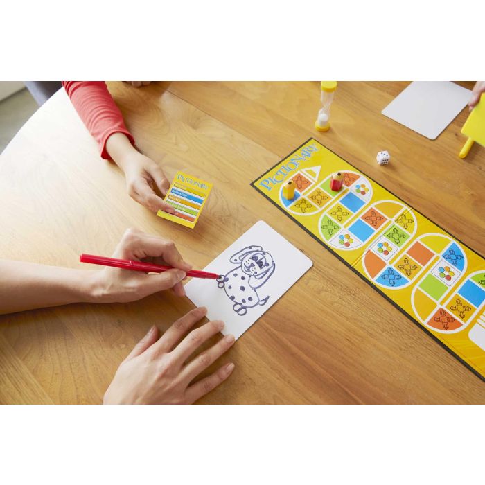 Mattel Games Juego Pictionary DKD51 Juego de mesa para adivinar palabras a través de dibujos 5
