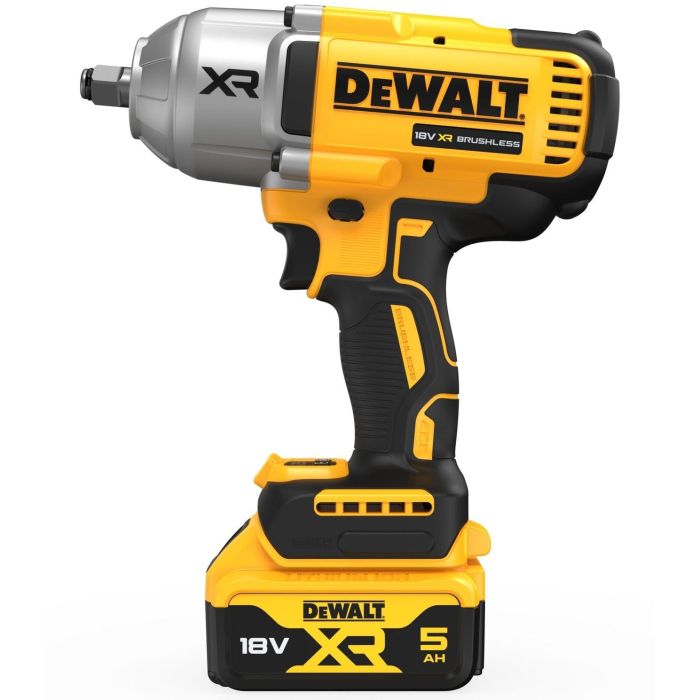 DeWALT DCF900P2T-QW Llave de impacto a batería sin escobillas 1/2" 18V con 1 batería de 5Ah y 1898 Nm de torque 1