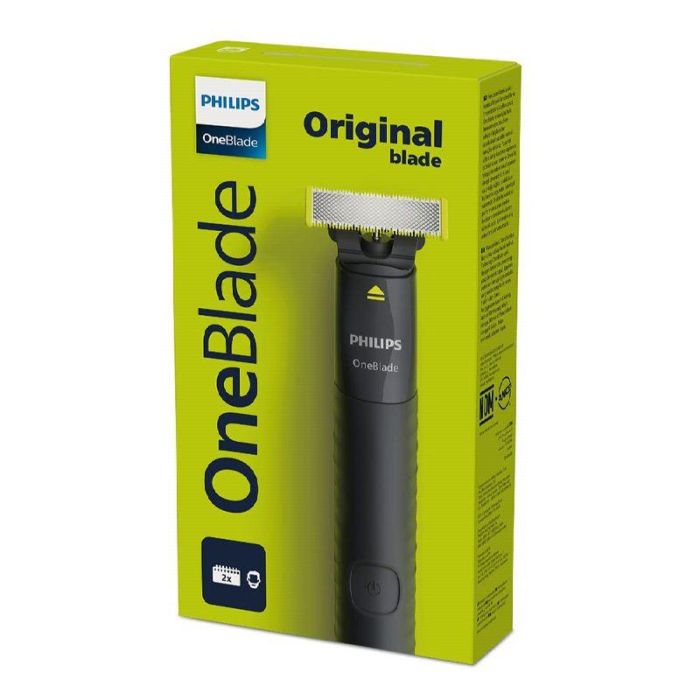 Philips OneBlade Afeitadora Eléctrica Recargable para Hombre, Color Negro, Modelo AFEITADORA ONEBLADE