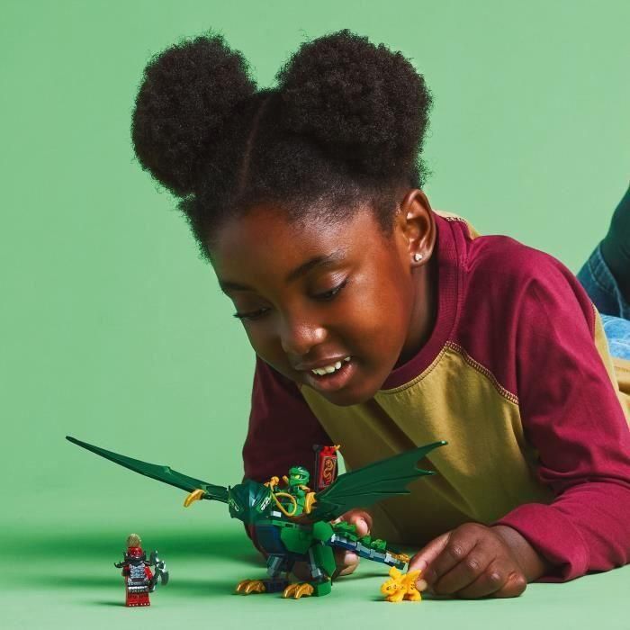 Juego de construccion dragón verde del bosque de lloyd lego ninjago 4 Juego de construccion dragón verde del bosque de lloyd lego ninjago 4