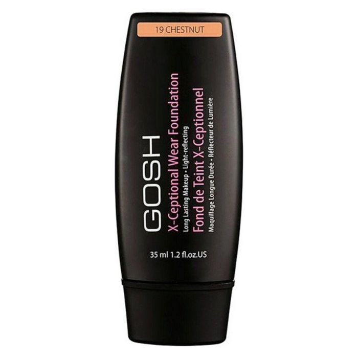 Base de Maquillaje Fluida X-Ceptional Wear Gosh Copenhagen (35 ml) 8 Base de Maquillaje Fluida X-Ceptional Wear Gosh Copenhagen (35 ml) 8