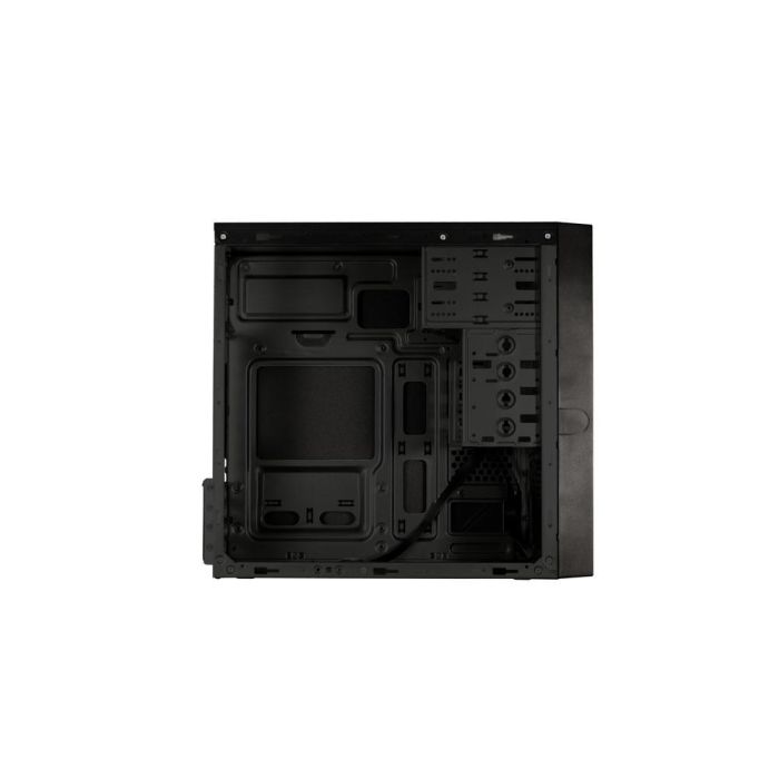 Coolbox Caja M550C Torre microATX Negro USB 3.0 y USB-C, Compatible con Tarjetas Gráficas hasta 320mm, Fuente de Alimentación Incluida 1