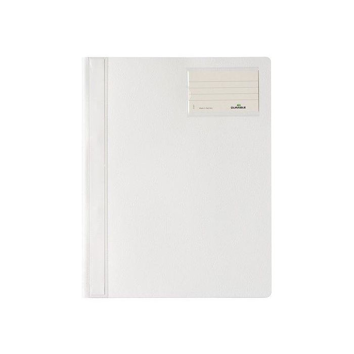 Dosier Fastener Durable 2500 A4+ Opaco Blanco 10 unidades