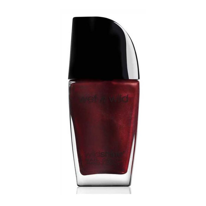 Wetn Wild Shine nail laca de uñas burgundy frost