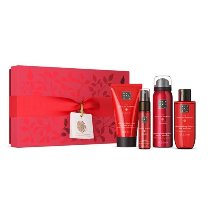 Aveda Cofre Set Corporal: Spray Mist 20ml, Aceite 75ml, Leche Corporal 70ml, Gel de Baño 50ml con Estuche Aveda Cofre Set Corporal: Spray Mist 20ml, Aceite 75ml, Leche Corporal 70ml, Gel de Baño 50ml con Estuche