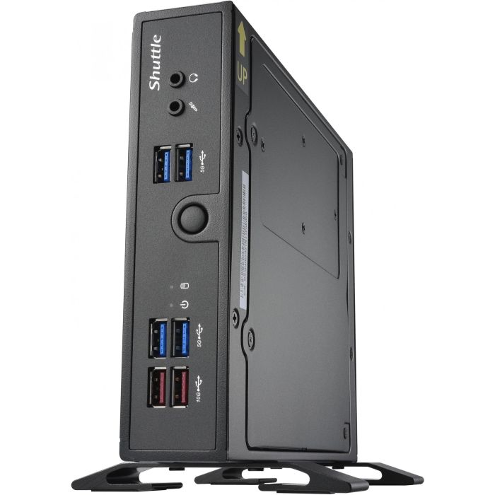 Shuttle DS50U Barebone XPC slim Intel Celeron 7305 2xSODIMM DDR5 2xM.2 1xSATA 1xHDMI 1xDP 1xVGA Black 1 Shuttle DS50U Barebone XPC slim Intel Celeron 7305 2xSODIMM DDR5 2xM.2 1xSATA 1xHDMI 1xDP 1xVGA Black 1