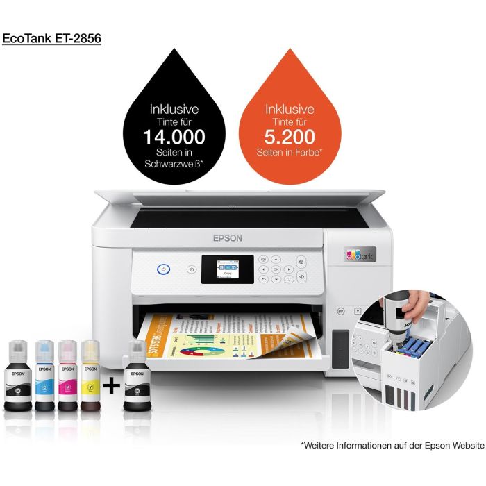 T Epson EcoTank ET-2856 A4 14 T Epson EcoTank ET-2856 A4 14