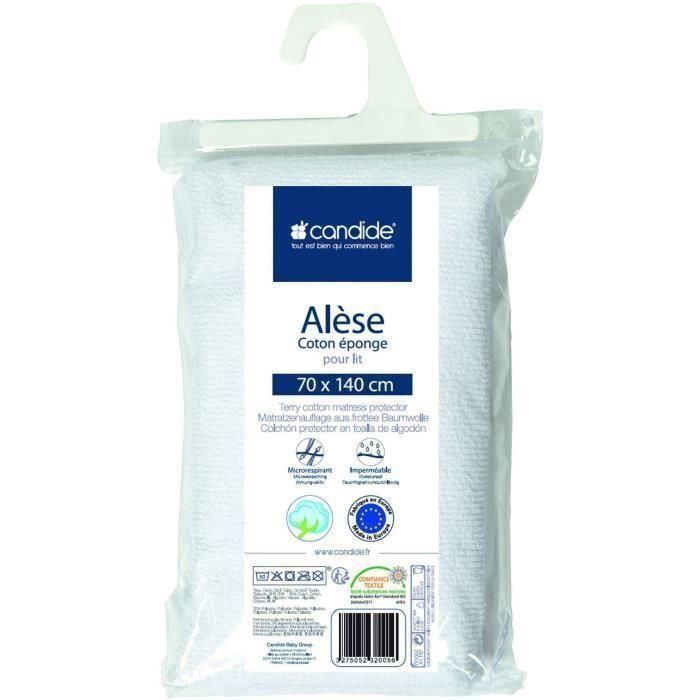 CANDIDE esponja Alese 70x140 cm - Blanco