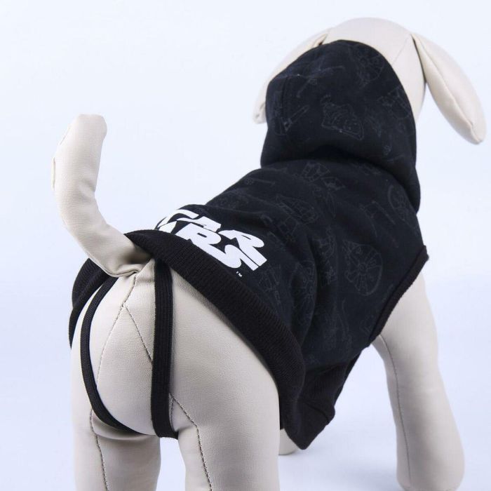 Star Wars Sudadera para Perro con Diseño de Darth Vader, Algodón Cepillado, Color Negro, Talla XXS 9